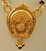 22 Karat Gold Mangalsutra with Gheru Polished Pendant