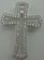 Sterling Silver Cubic Zirconia Cross Pendant