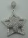 Sterling Silver Cubic Zirconia Star Shaped Pendant