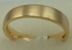 18 Karat Yellow Gold Plain Gents Band-gold jewellery-Lotus Gold