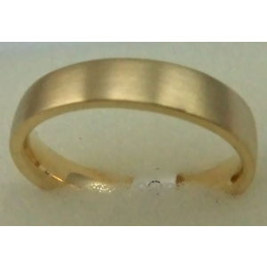 18 Karat Yellow Gold Plain Gents Band