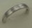 10 Karat White Gold Gents Plain Band