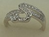 18 Karat White Gold with 0.23 Carat Diamond Ladies Fancy Ring-diamonds-Lotus Gold