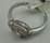 18 Karat White Gold with 0.28 Carat Diamond Ladies Fancy Ring