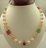 22 Karat Gold with Polki, Pearl, Emerald and Ruby Necklace 