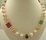 22 Karat Gold with Polki, Pearl, Emerald and Ruby Necklace 