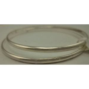 925 Sterling Silver 3 Pieces Plain Bangles