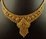 22 Karat Gold Necklace with Earring 