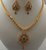 22Karat Gold with Cubic Zirconia, Ruby and Emerald Necklace Set 