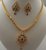 22Karat Gold with Cubic Zirconia, Ruby and Emerald Necklace Set 