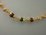 22 Karat Gold Ball Mala with Ruby and Emerald 