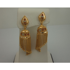 chain jhumka gold