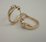 9Karat Yellow Gold with 0.40Carat Diamond Hoops