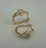 9Karat Yellow Gold with 0.39Carat Diamond Round Hoops