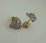 9Karat Yellow Gold with 0.37Carat Diamond Star Design Studs