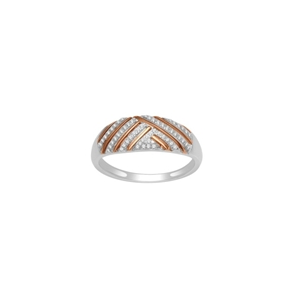 10Kt White Gold 0.13ct GH-SI-2 Diamond Ring
