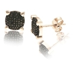 10Kt White Gold 0.25ct diamond Earrings-earrings-Lotus Gold