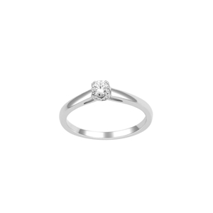 10Kt White Gold 0.11ct Diamond Solitaire Ring