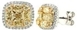 18Kt Yellow Gold 1.15ct Yellow Diamond Stud Earrings-diamonds-Lotus Gold