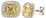 18Kt Yellow Gold 1.15ct Yellow Diamond Stud Earrings