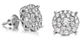 18Kt White Gold 2.1ct Diamond Stud Earrings-earrings-Lotus Gold
