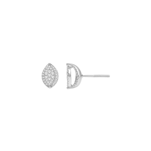 10Kt Yellow Gold 0.25ct Diamond Cluster Stud Earring