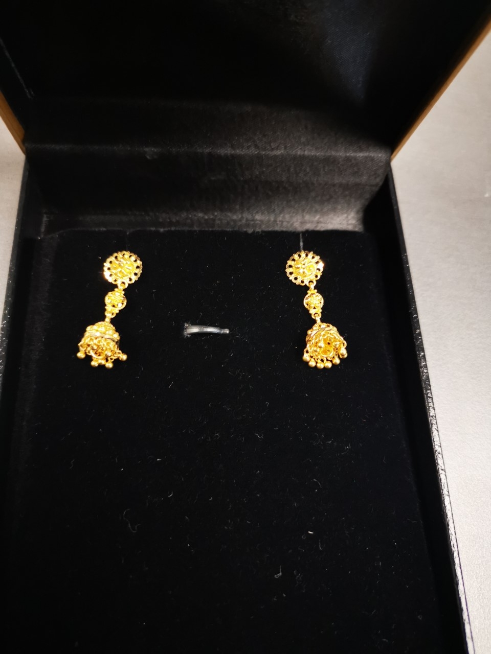 22kt gold 6.74g hanging earrings Gold JewelleryEarrings Lotus Gold